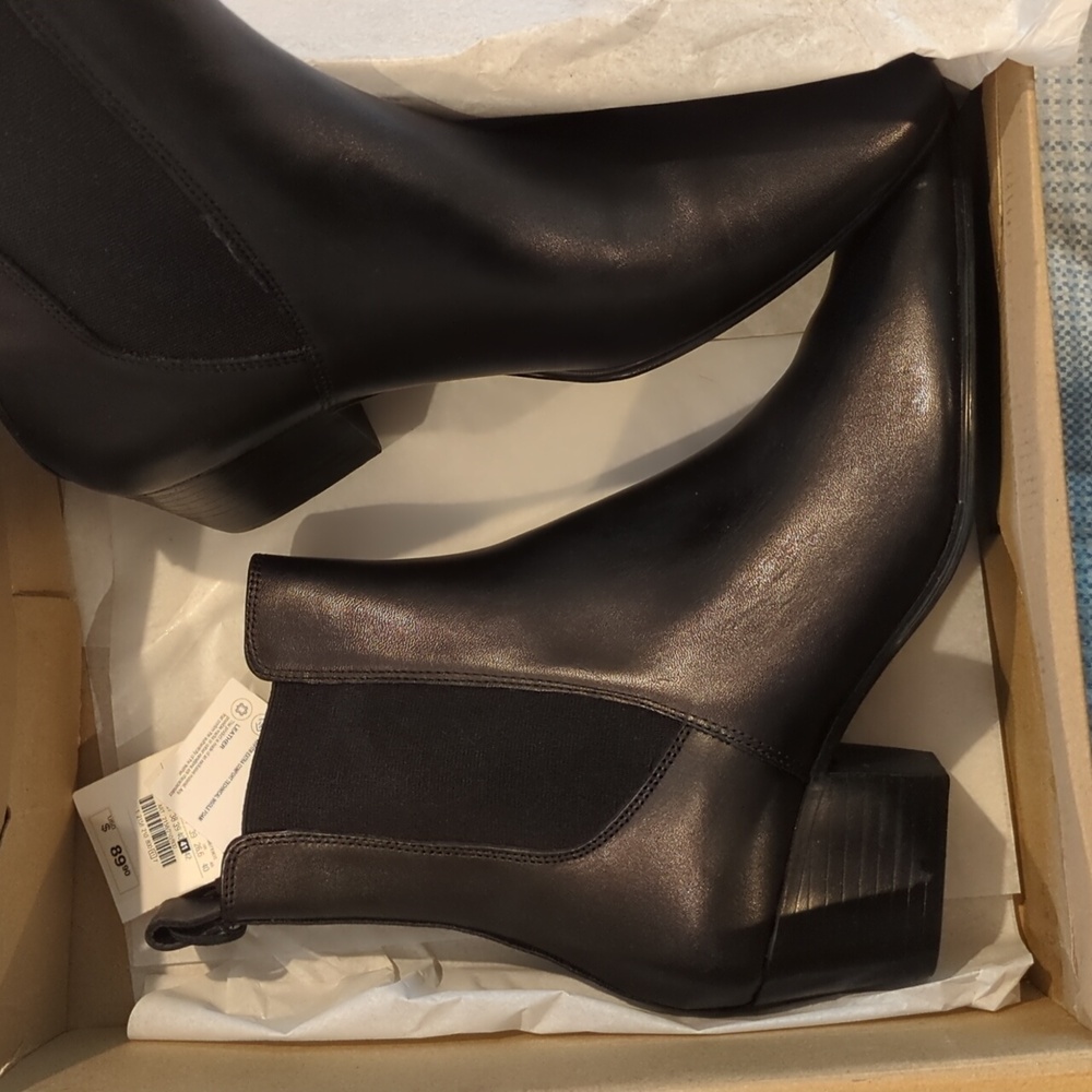 real leather zara ankle booties - Picture 2 of 8